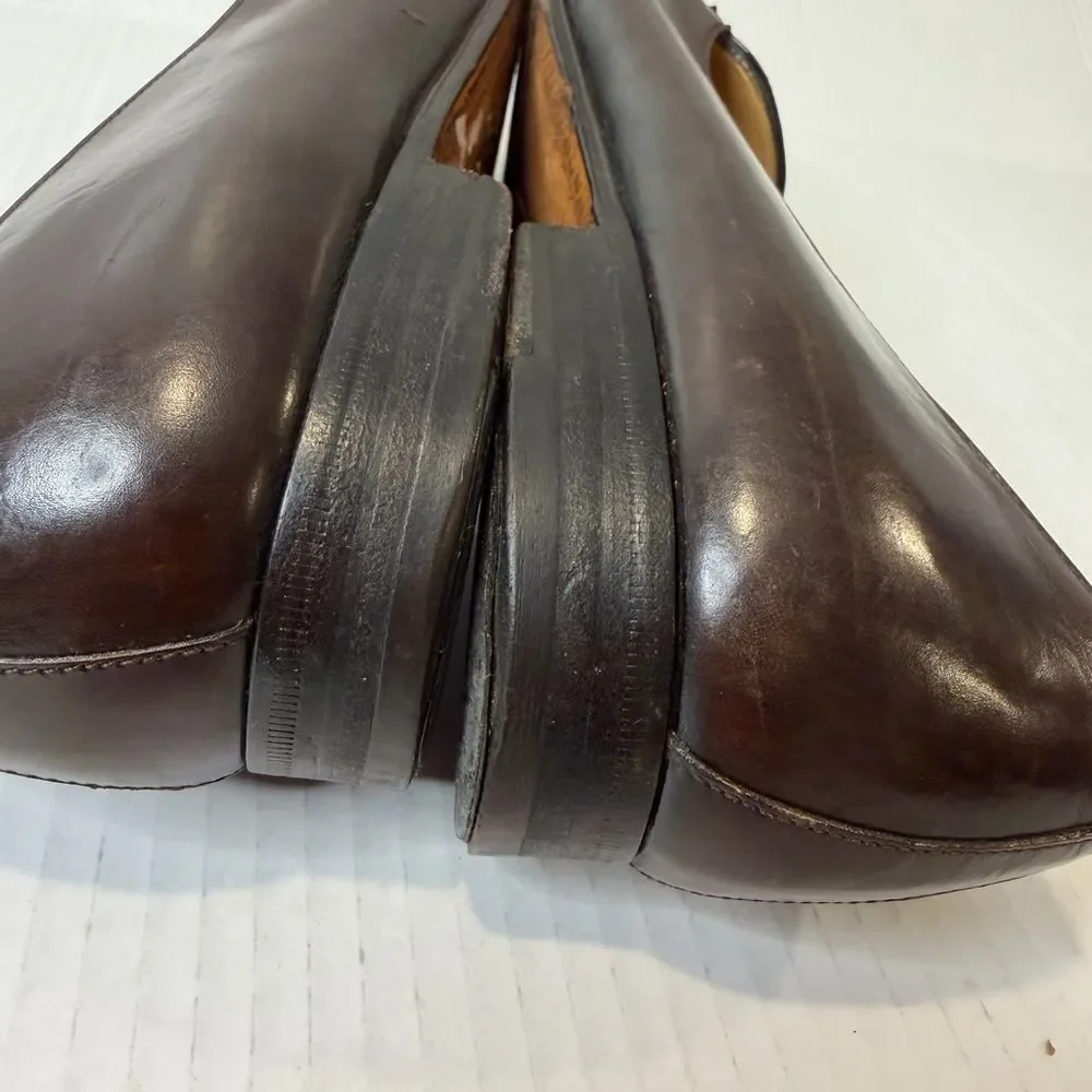 Salvatore Ferragamo Studio Tassels Kiltie Loafers Men’s Size 9.5 D